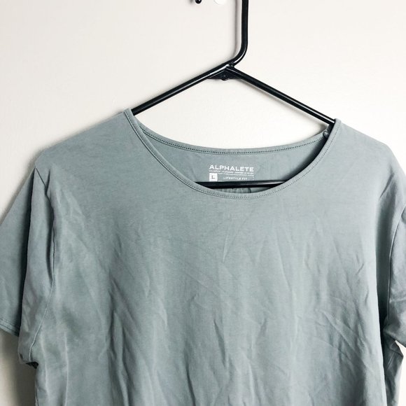 Alphalete Gray Short Sleeve Tee - Picture 5 of 8